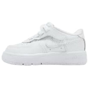 kids Nike Force 1 Low Toddler white on white colorway toddler size 7